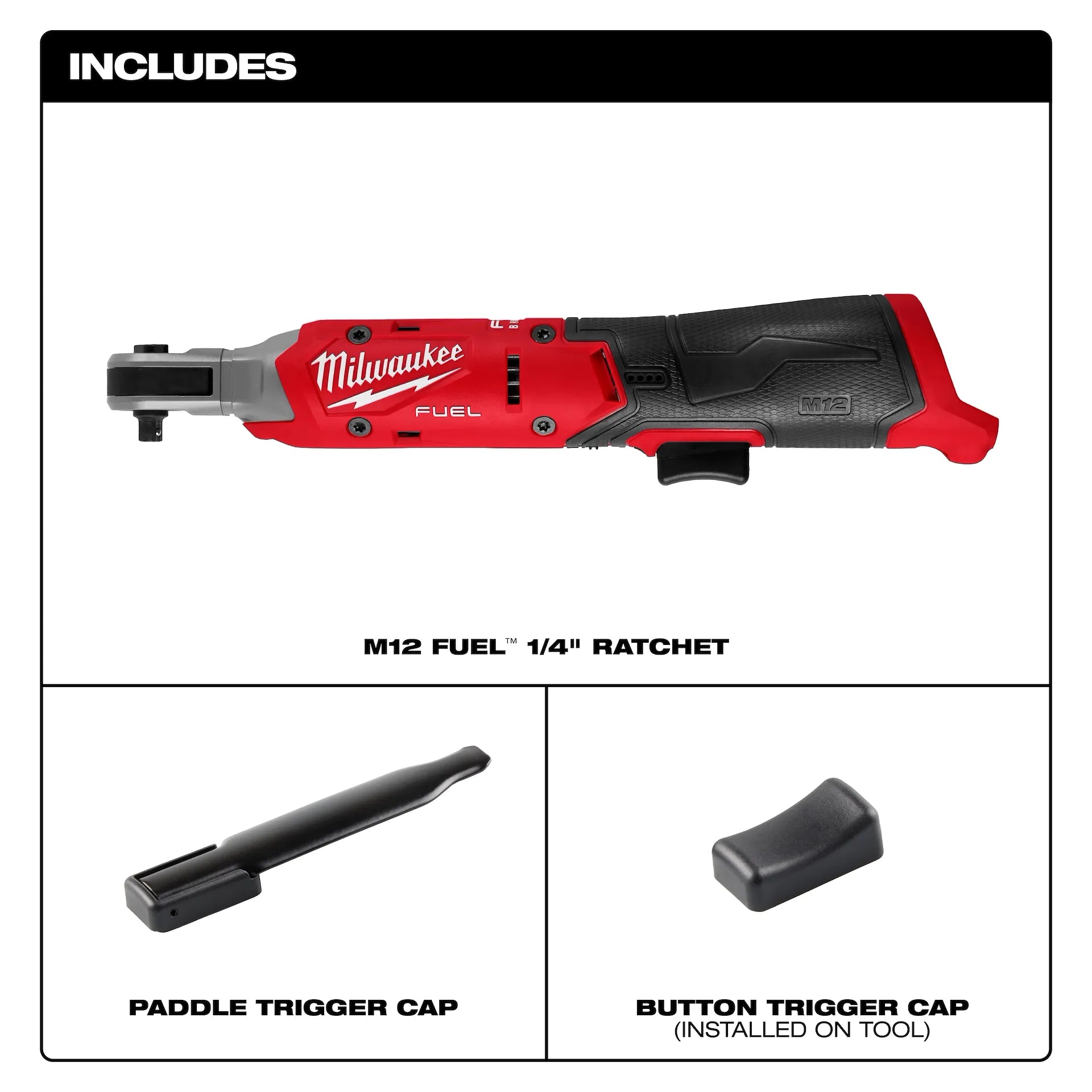 MILWAUKEE 3052-20 M12 FUEL™ 1/4