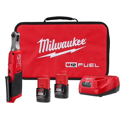 MILWAUKEE 2566-22 M12 FUEL™ 1/4" High Speed Ratchet Kit