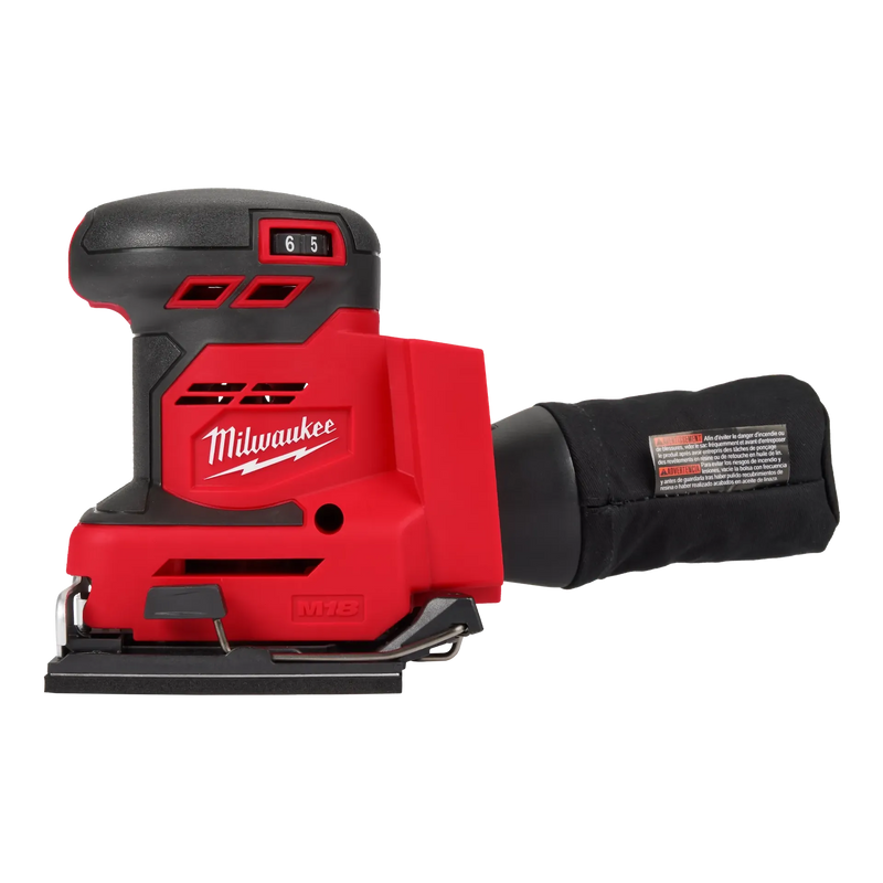 MILWAUKEE 2649-20 M18™ Orbital 1/4 Sheet Sande