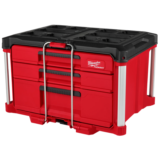 MILWAUKEE 48-22-8447 PACKOUT™ Multi-Depth 3-Drawer Tool Box