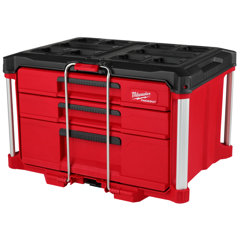 MILWAUKEE 48-22-8447 PACKOUT™ Multi-Depth 3-Drawer Tool Box