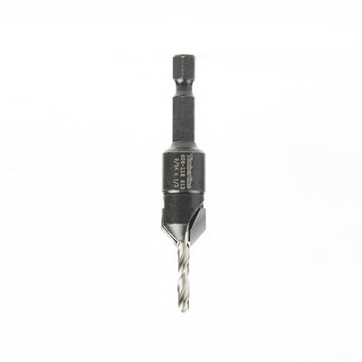 TIMBERLINE 608-118 Carbide Tipped Countersink 9/64 D x 1/4 Quick Release Hex SHK for Wood Screw #12