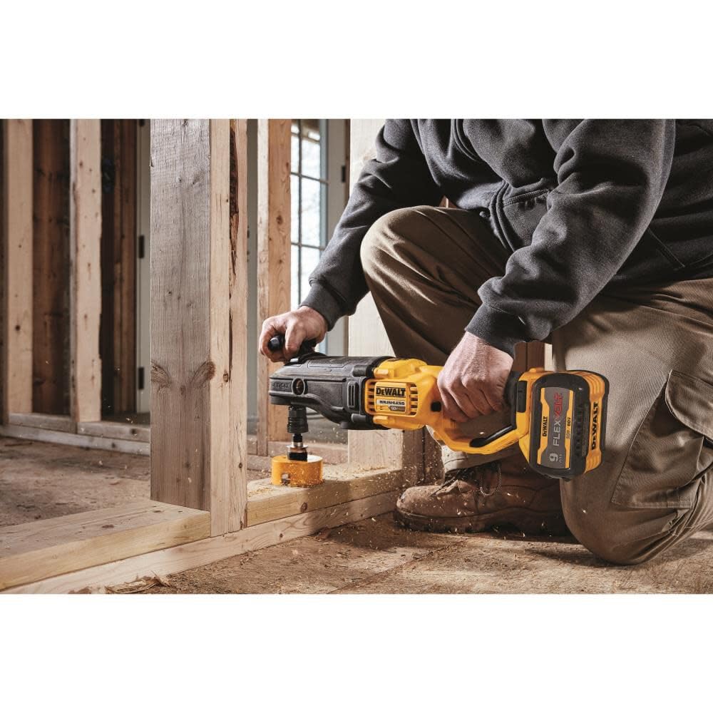 DEWALT DCD471B 60V MAX* BRUSHLESS CORDLESS QUICK CHANGE STUD & JOIST DRILL W/ E-Clutch® System (TOOL ONLY)