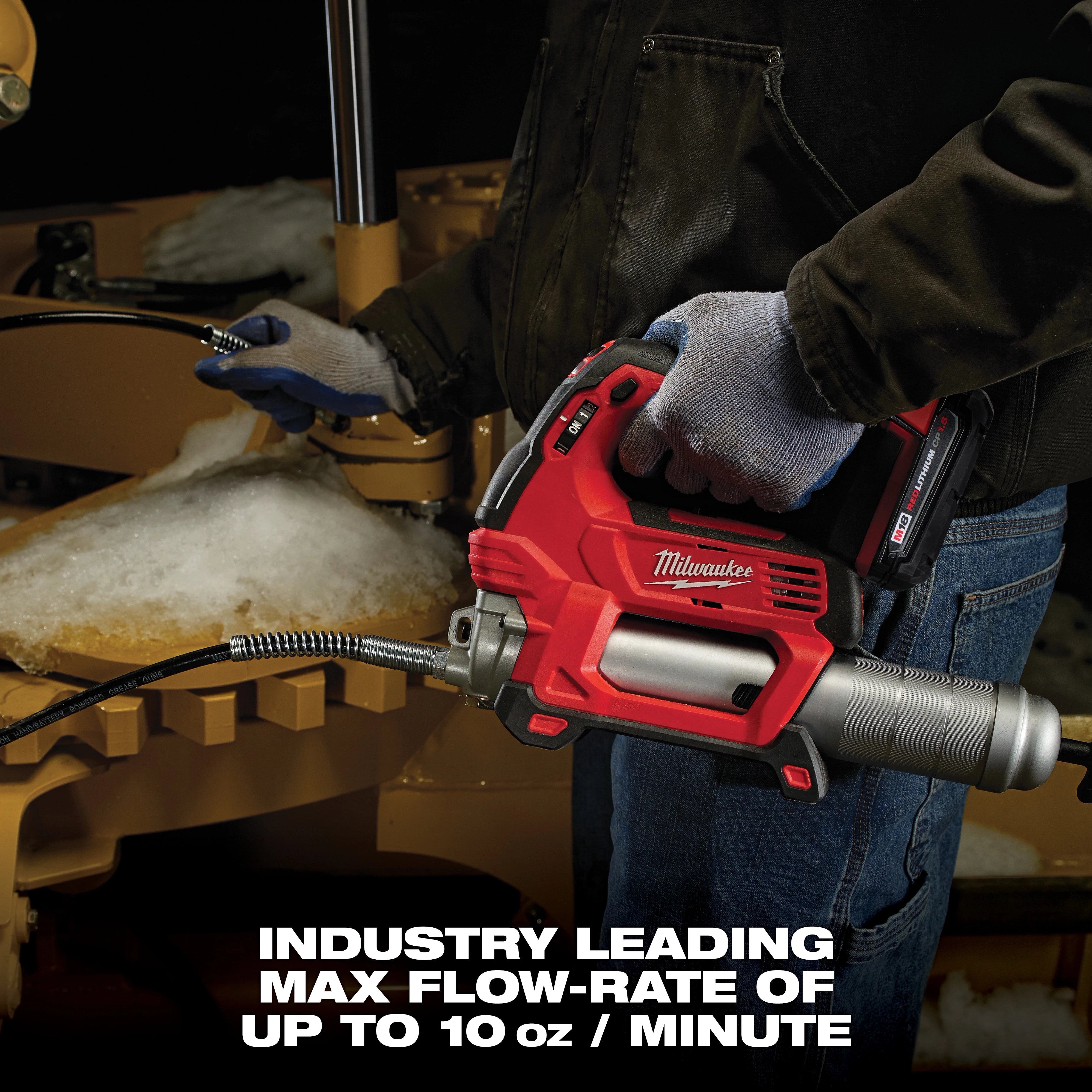 MILWAUKEE 2646-20 M18™ Cordless 2-Speed Grease Gun (Tool Only)