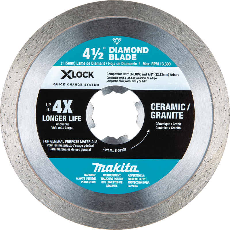 MAKITA E-07397 X‑LOCK 4‑1/2