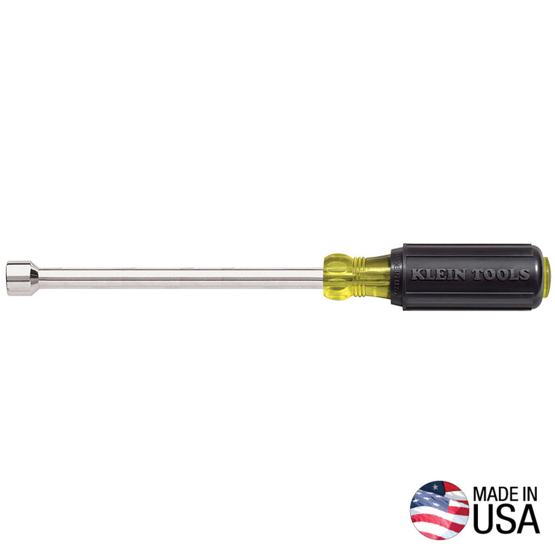 KLEIN 646-1/4 1/4-Inch Nut Driver with 6-Inch Hollow Shaft