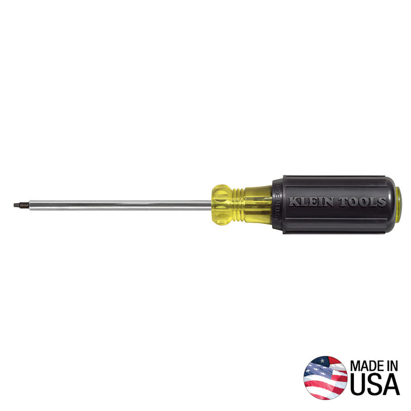 KLEIN 662 #2 Square Screwdriver with 4-Inch Round Shank