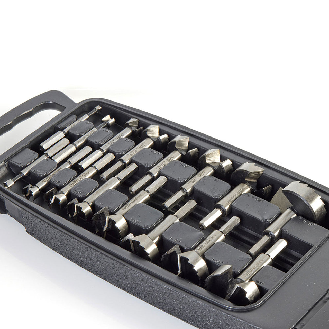 TIMBERLINE 670-160 16 PCS FORSTNER HEX SHANK SET