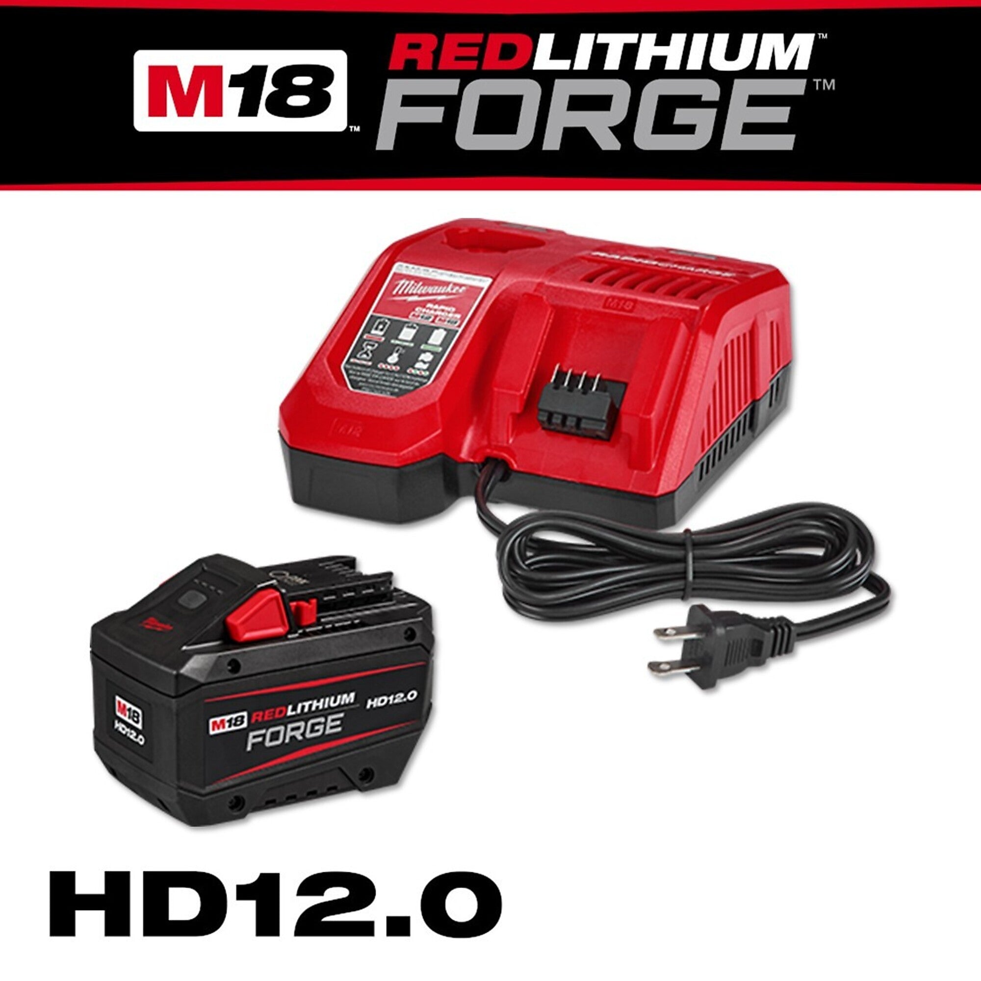 MILWAUKEE 48-59-1813GB M18 REDLITHIUM FORGE HD12.0 Gift Box
