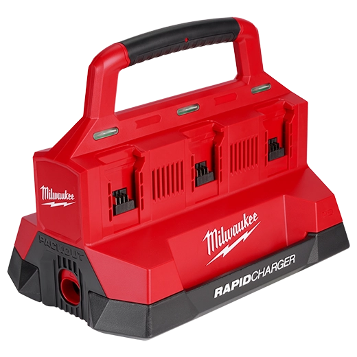 MILWAUKEE 48-59-1809 M18 PACKOUT 6 BAY RAPID CHARGER