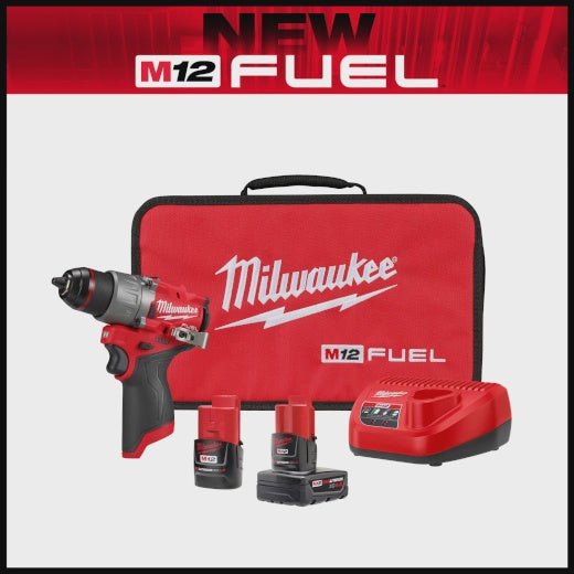 MILWAUKEE 3403-22 M12 FUEL™ 1/2" Drill/Driver Kit