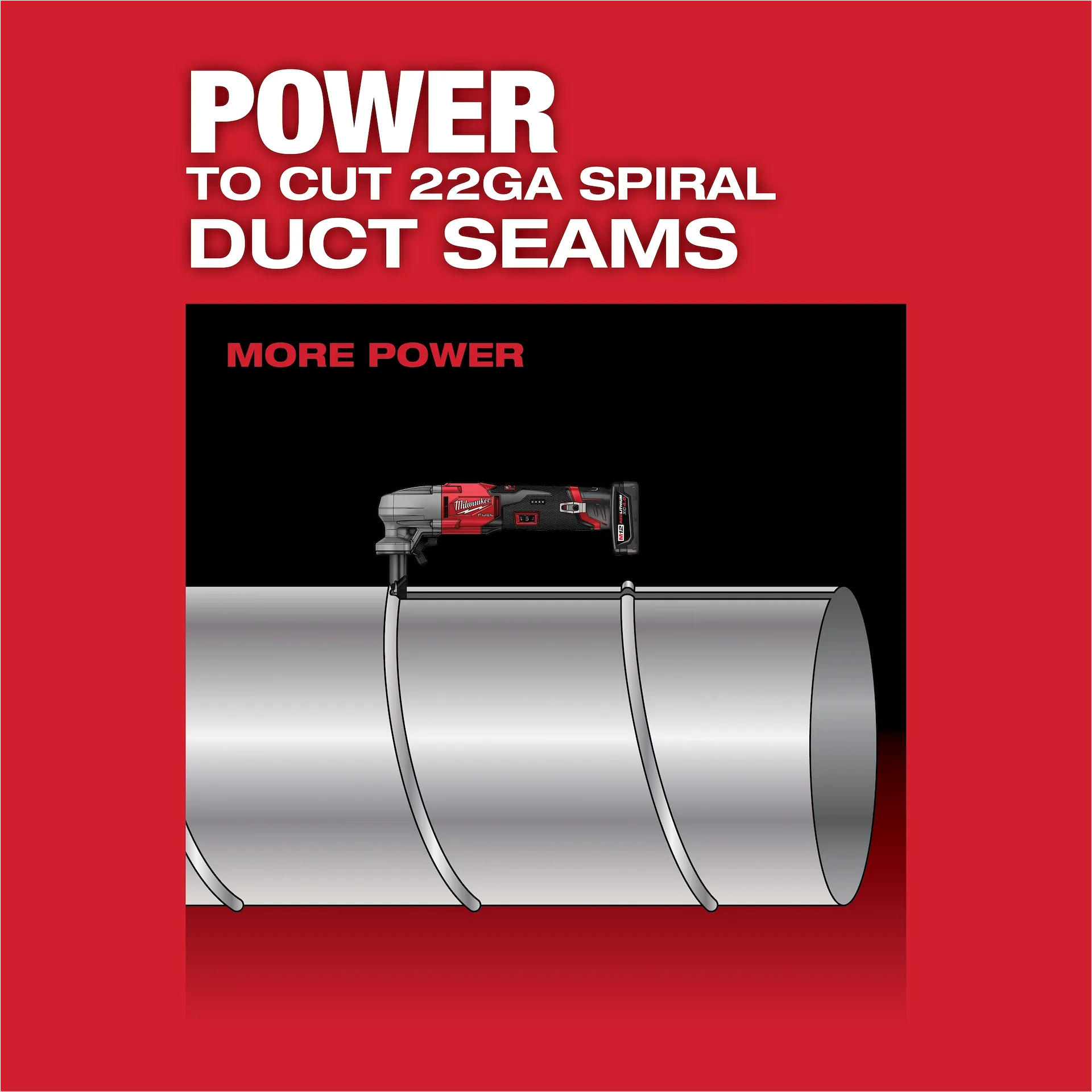 MILWAUKEE 2476-20 M12 FUEL™ 16 Gauge Variable Speed Nibbler (Tool Only})