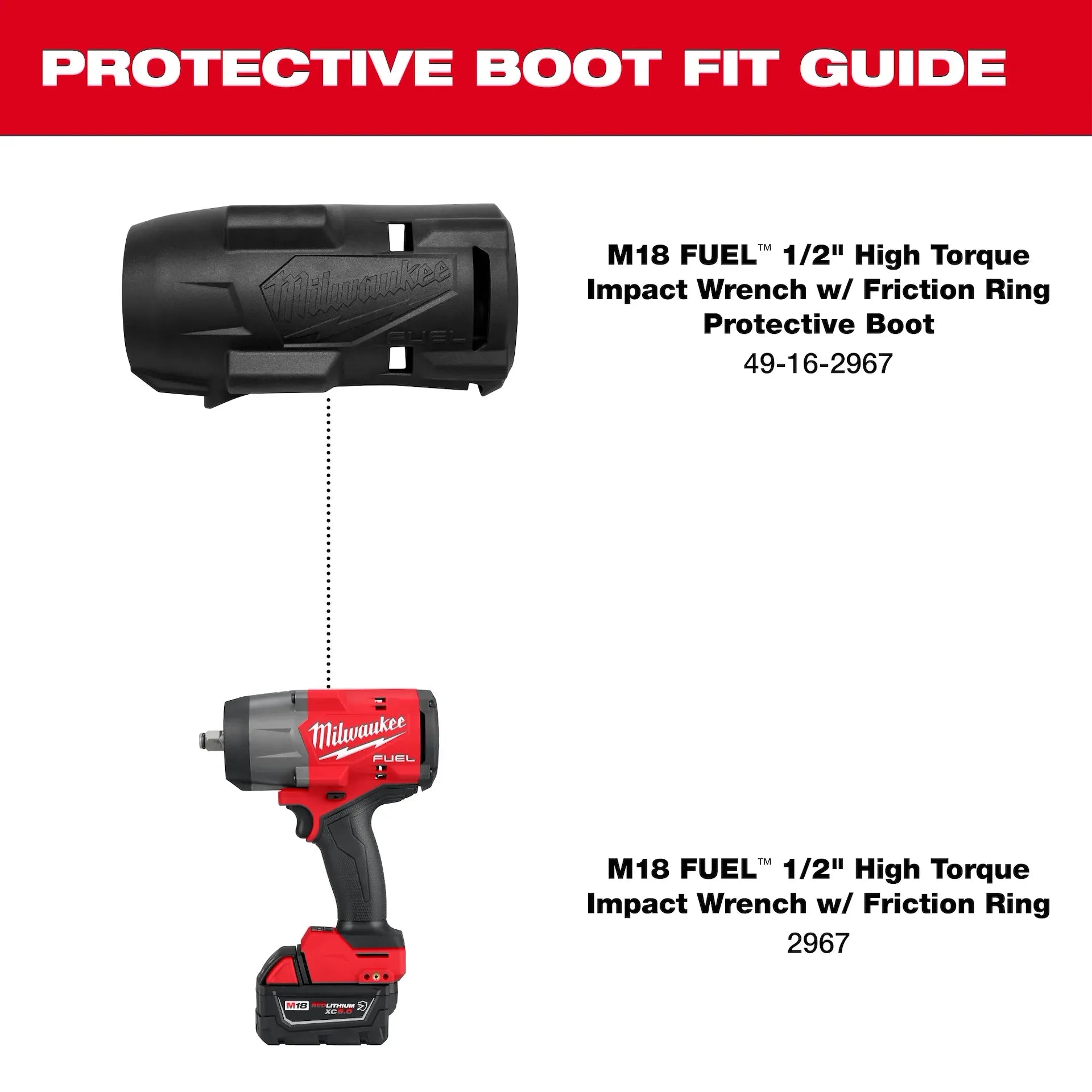 MILWAUKEE 49-16-2967 M18 FUEL™ 1/2