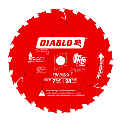 DIABLO D0724A 7-1/4