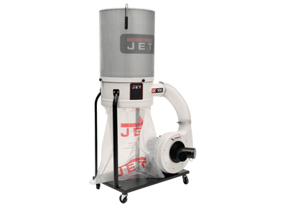 JET 708659K DC-1100VX-CK Dust Collector, 1.5HP 1PH 115/230V, 2-Micron Canister Kit