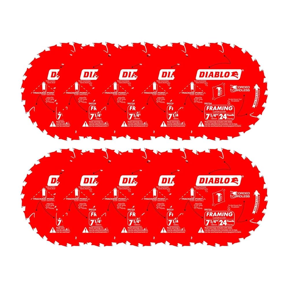 DIABLO D0724A-10 7-1/4