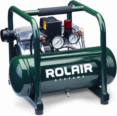 ROLAIR JC10PLUS 1 HP 4.1 CFM 2.5 Gallon Compressor, 115v