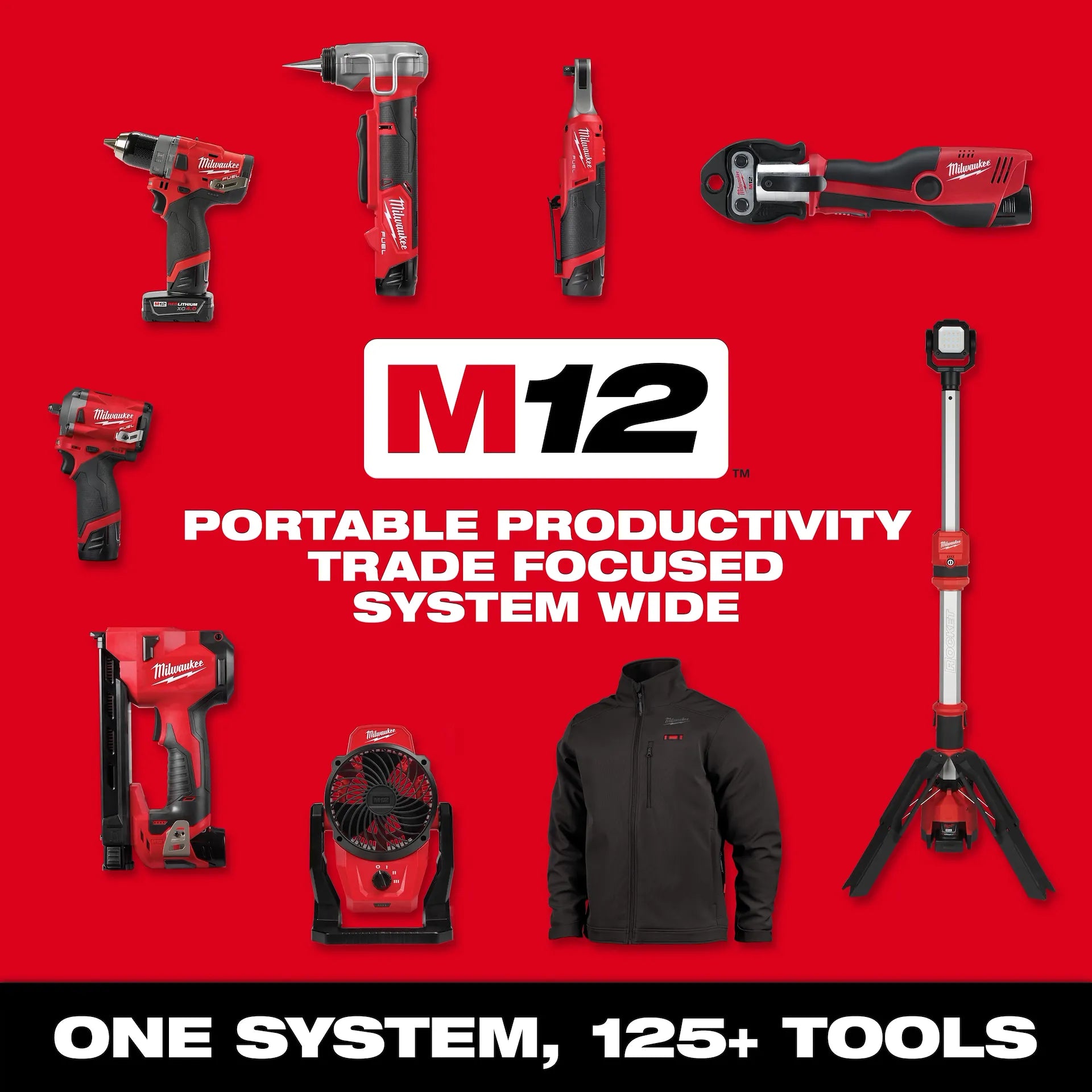MILWAUKEE 3154-20 M12™ 75' Drain Camera w/ PACKOUT™ Compatibility