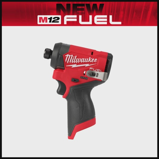 MILWAUKEE 3453-20 M12 FUEL™ 1/4" Hex Impact Driver (Tool Only)