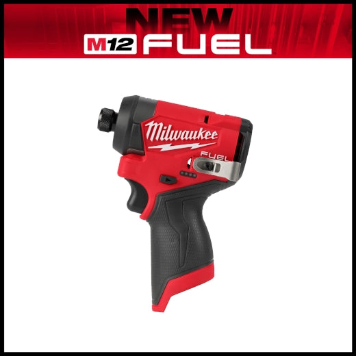 MILWAUKEE 3453-20 M12 FUEL™ 1/4" Hex Impact Driver (Tool Only)