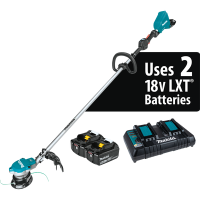 MAKITA XRU15PT 36V (18V X2) LXT® BRUSHLES STRING TRIMMER KIT (5.0Ah)