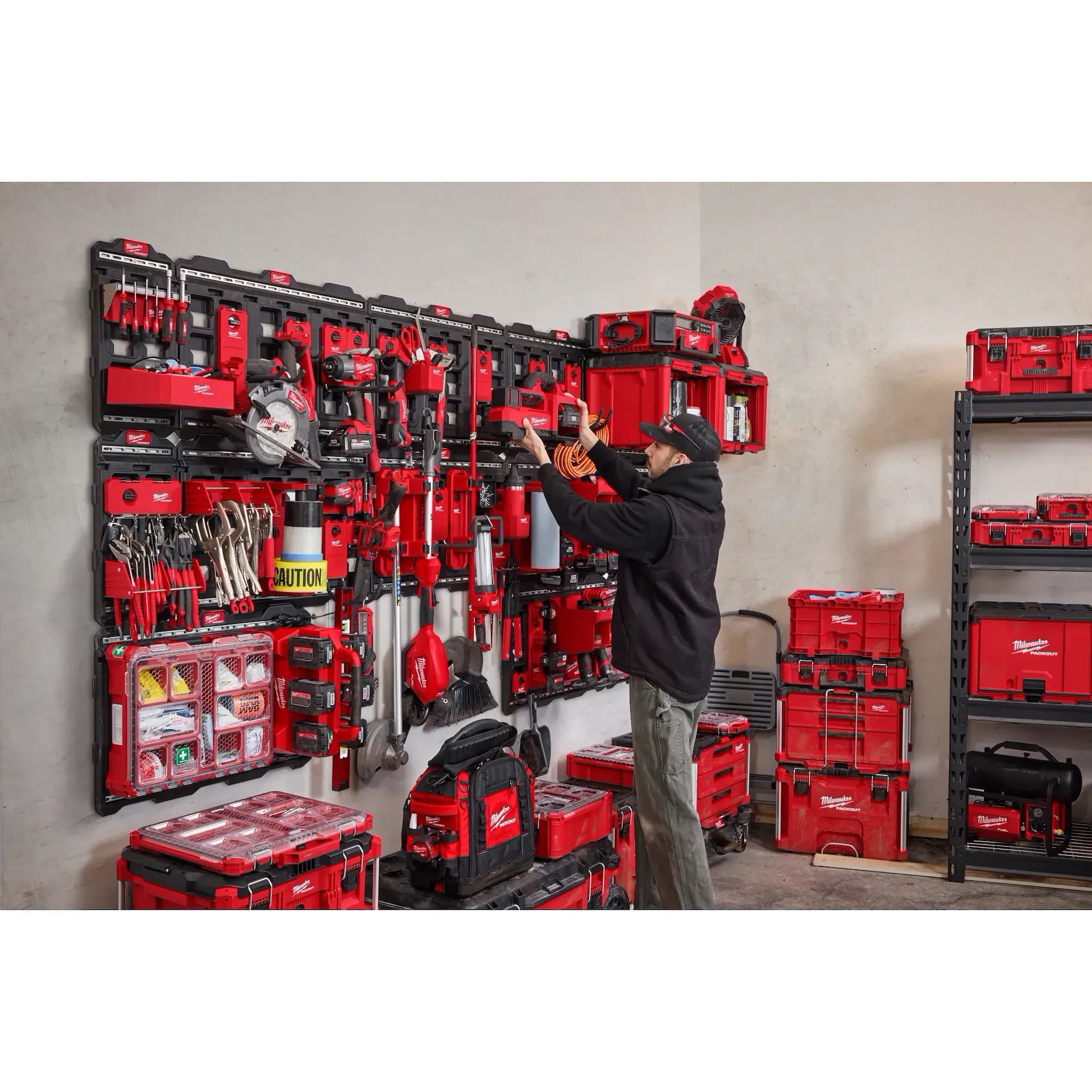 MILWAUKEE 48-22-8496 PACKOUT™ Compact Wall Plate