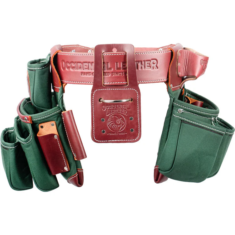 OCCIDENTAL LEATHER 8089 OxyLights™ 7 Bag Framer Tool Belt Setup