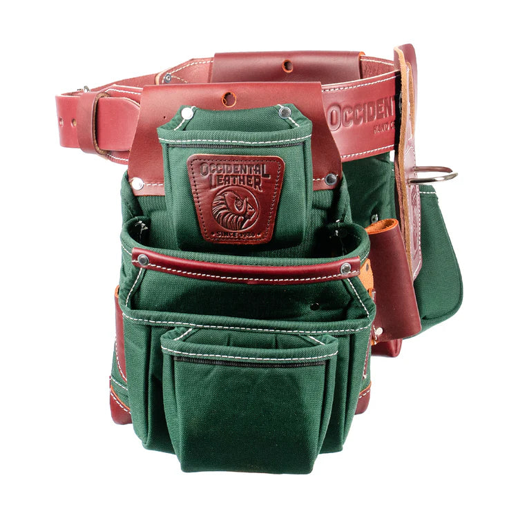 OCCIDENTAL LEATHER 8089 OxyLights™ 7 Bag Framer Tool Belt Setup