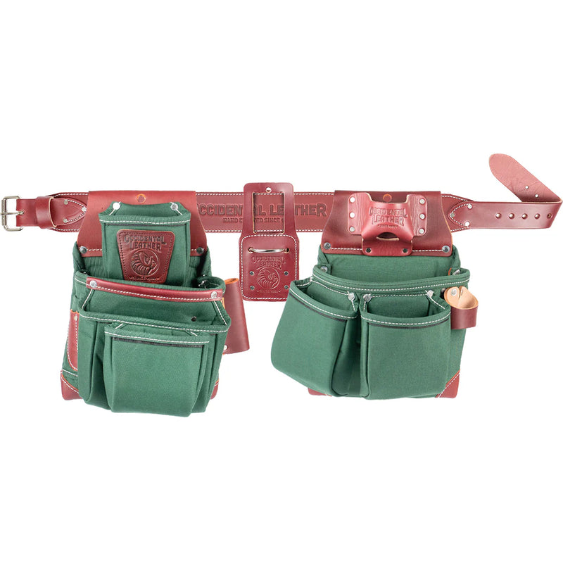 OCCIDENTAL LEATHER 8089 OxyLights™ 7 Bag Framer Tool Belt Setup