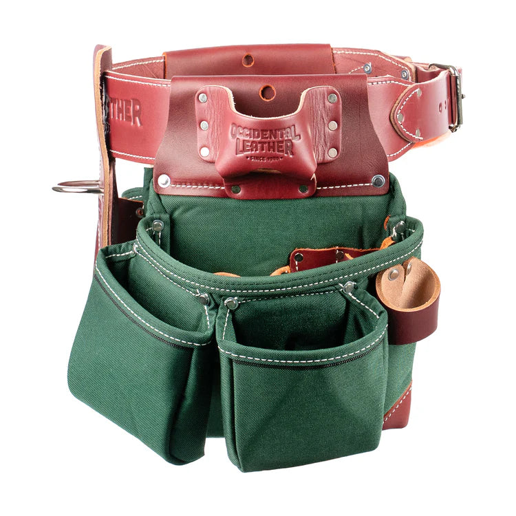 OCCIDENTAL LEATHER 8089 OxyLights™ 7 Bag Framer Tool Belt Setup