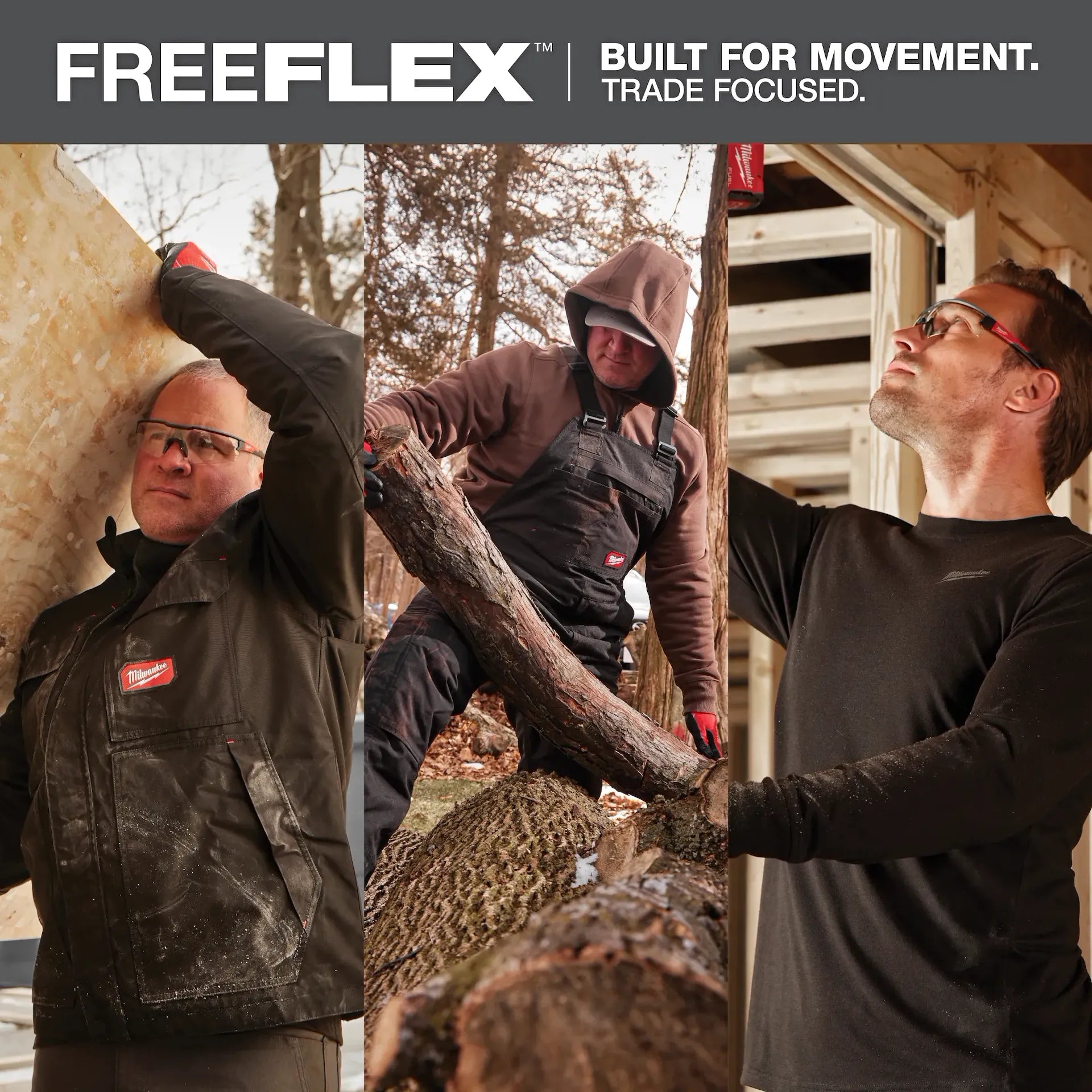 MILWAUKEE 603BL FREEFLEX™ Hybrid Work Tee - Short Sleeve - BLUE