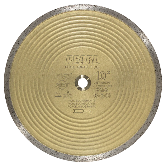 PEARL ABT10RCPT P5 ABT™ Porcelain & Granite Blade 10″ x 0.80 x 1, 5/8″