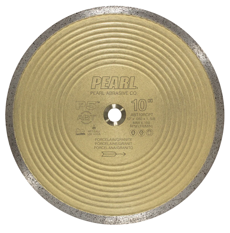 PEARL ABT10RCPT P5 ABT™ Porcelain & Granite Blade 10″ x 0.80 x 1, 5/8″