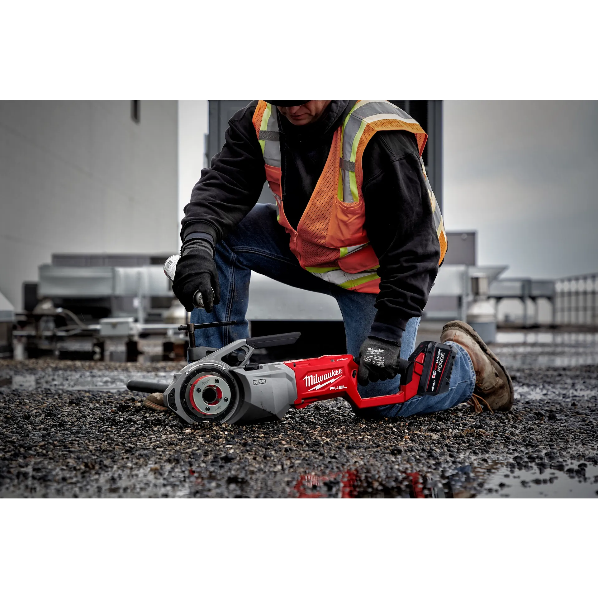 MILWAUKEE 2874-22HD M18 FUEL™ Pipe Threader w/ ONE-KEY™ Kit
