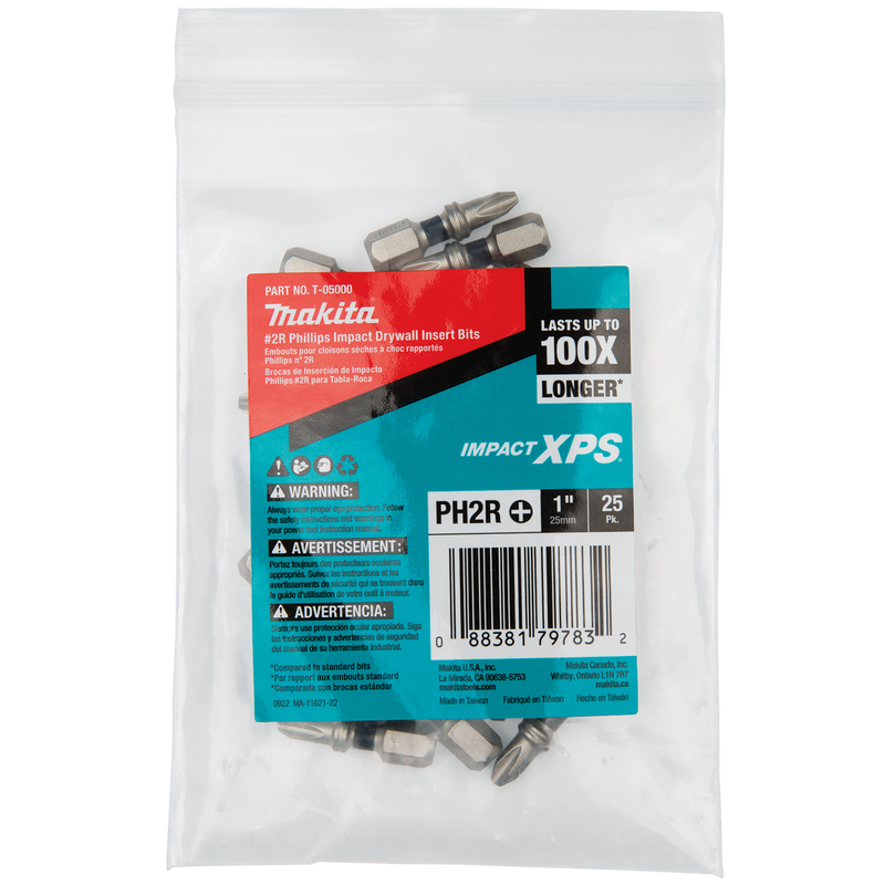 MAKITA T-05000 Impact XPS® #2 Phillips Drywall 1