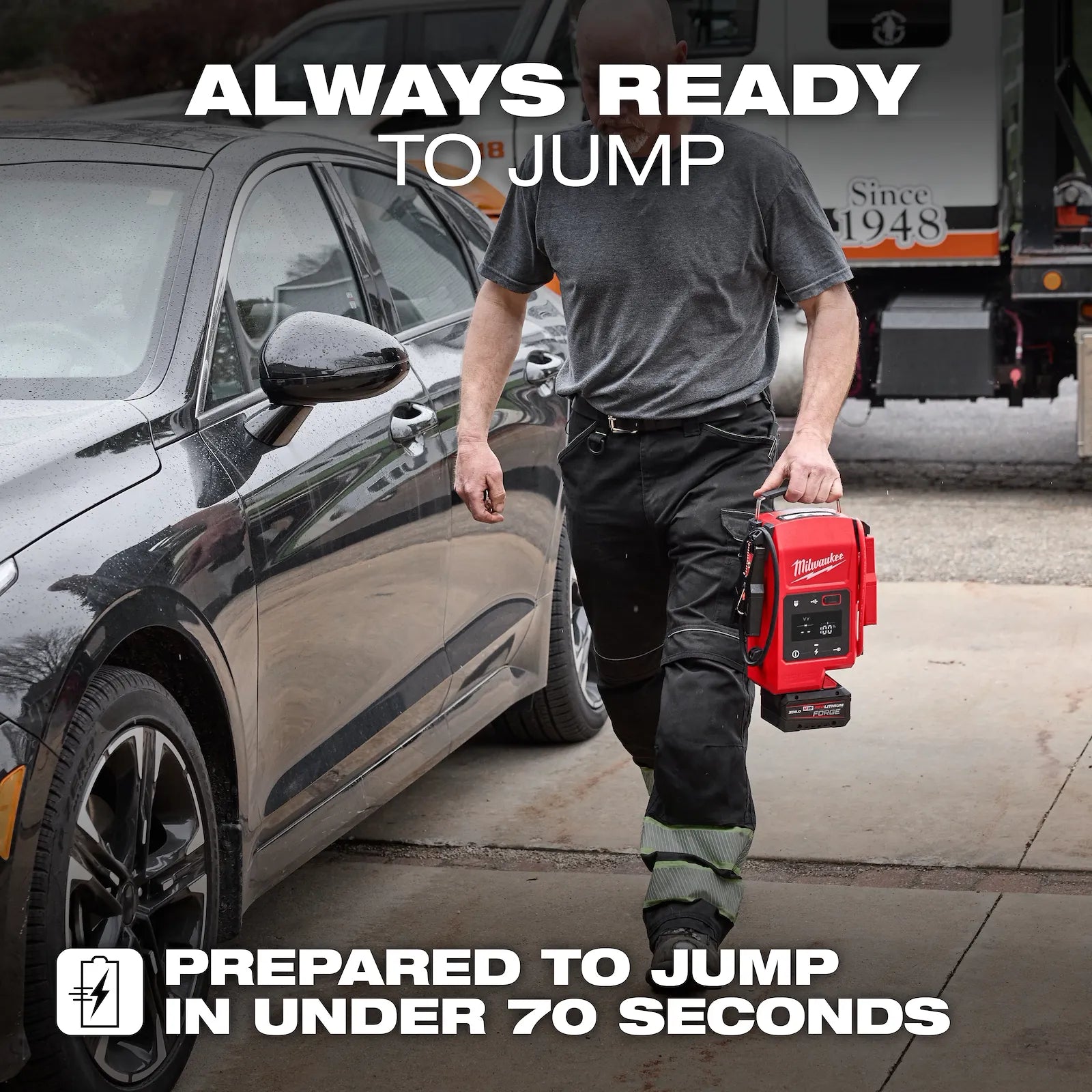 MILWAUKEE 3841-20 M18™ HOTSHOT™ Jump Starter