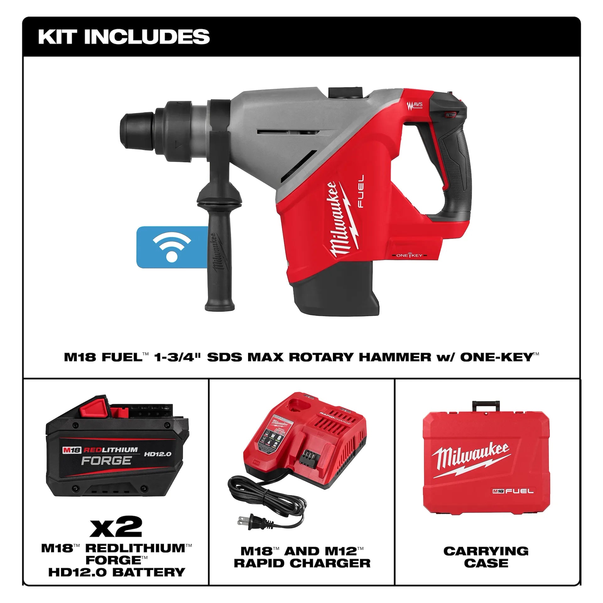 MILWAUKEE 2918-22HD M18 FUEL™ 1-3/4