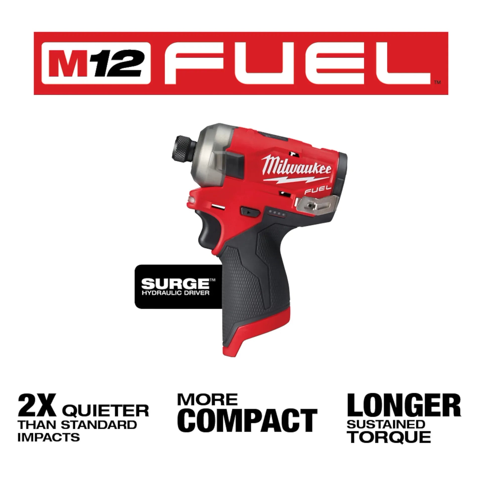 MILWAUKEE 2551-20 M12 FUEL™ SURGE™ 1/4