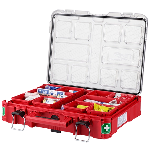 MILWAUKEE 48-73-8430C 193PC Class B Type III PACKOUT™ First Aid Kit