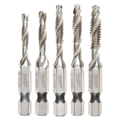 MILWAUKEE 48-89-4874 5PC SHOCKWAVE™ Impact Duty Drill and Tap Bit Set