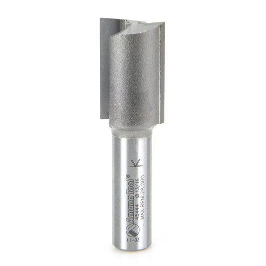 AMANA 45444 Carbide Tipped Straight Plunge 13/16 Dia x 1-1/4 x 1/2 Inch Shank
