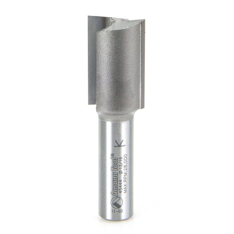 AMANA 45444 Carbide Tipped Straight Plunge 13/16 Dia x 1-1/4 x 1/2 Inch Shank