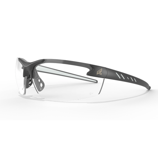EDGE EYEWEAR DZ111-G2 ZORGE G2 - BLACK FRAME/CLEAR LENSES