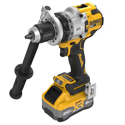 DEWALT DCD1007WW1 20V MAX* XR® Brushless Cordless 1/2 in. 3-Speed Hammer Drill Kit with XR POWERPACK™