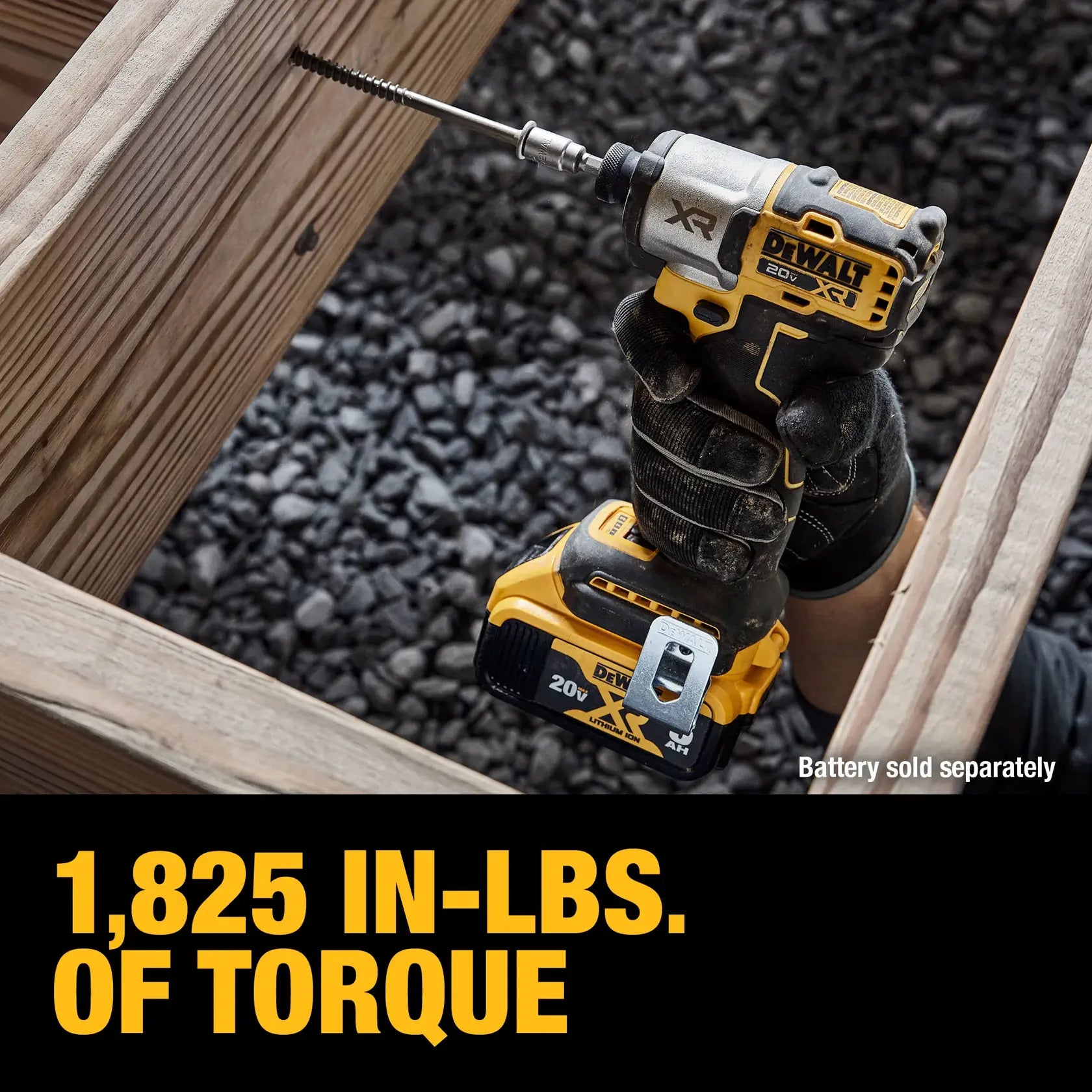 DEWALT DCF845B 20V MAX* XTREME™ Cordless Brushless 1/4 in Impact Driver Drill (Tool Only)