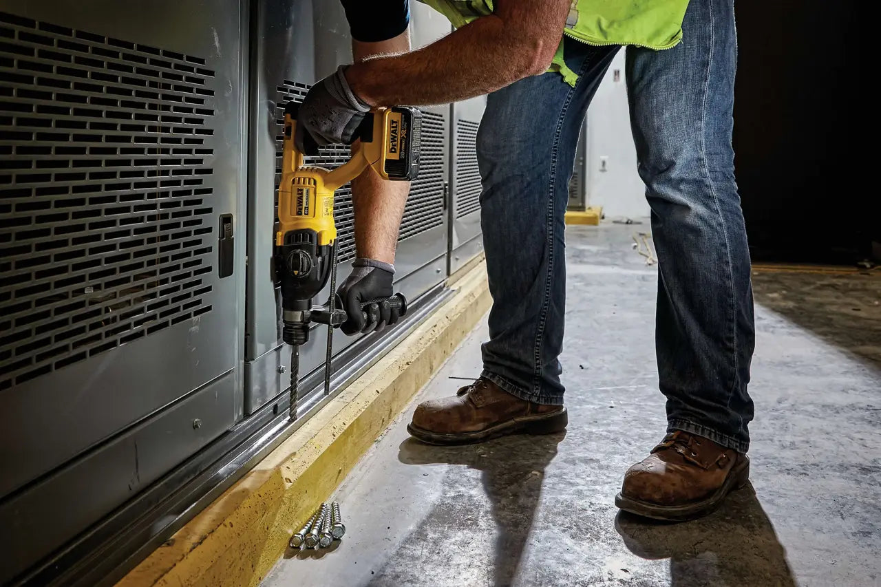 DEWALT DCH133B 20V MAX* 1-in. Brushless Cordless SDS PLUS D-Handle Rotary Hammer (Tool Only)