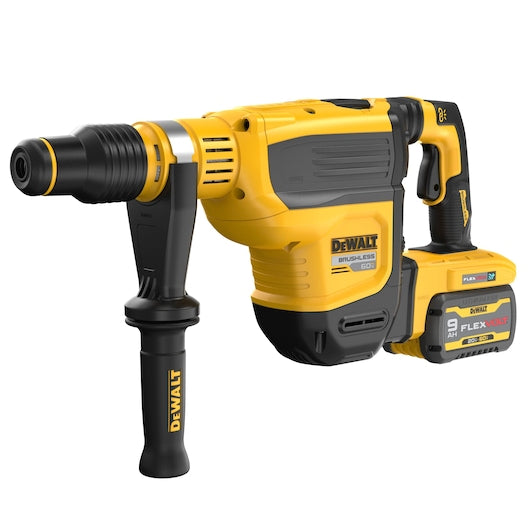 DEWALT DCH614X2 60V MAX* 1-3/4 in. Brushless Cordless SDS MAX Combination Rotary Hammer Kit