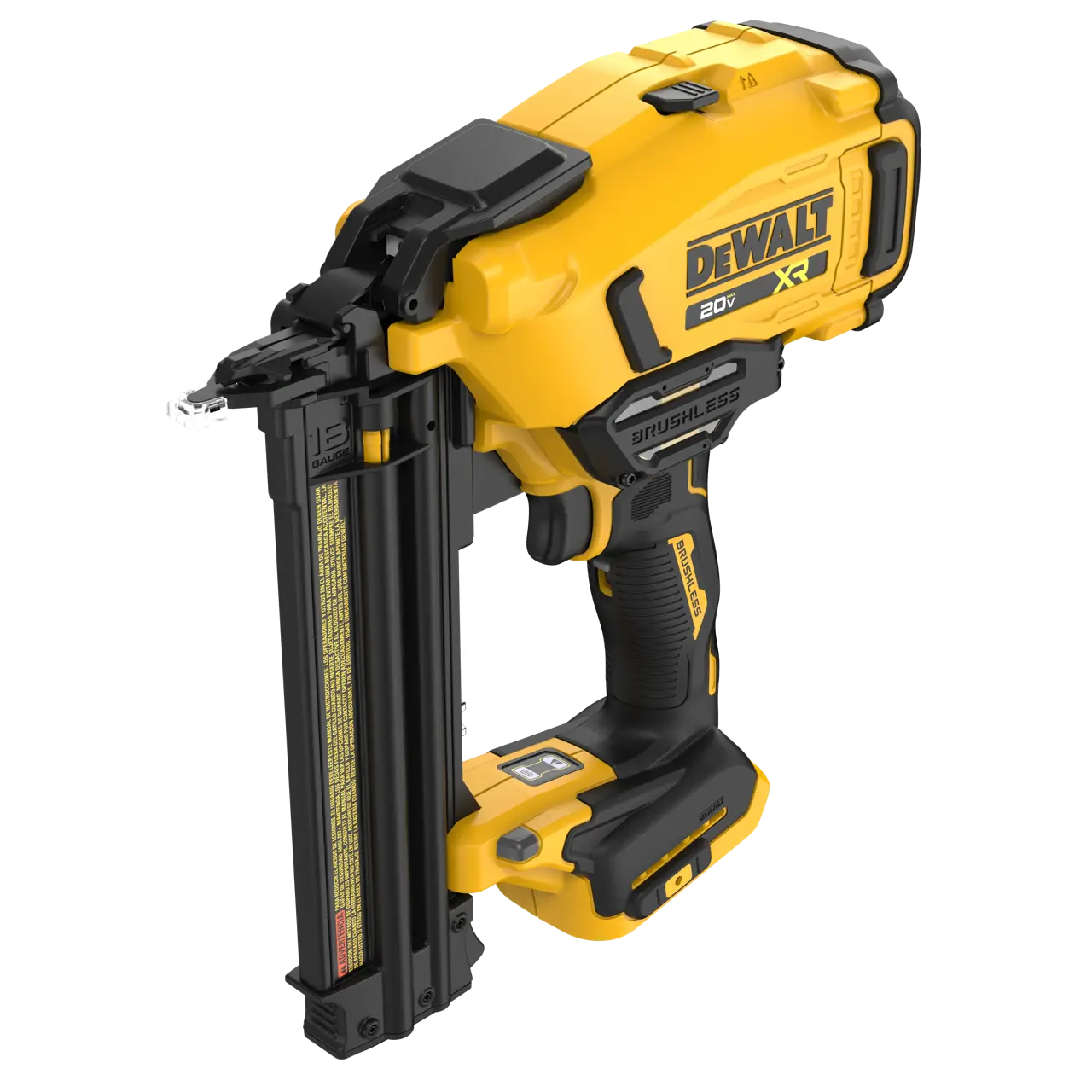 DEWALT DCN210B 20V MAX* XR Cordless 18Ga Brad Nailer (Tool Only)