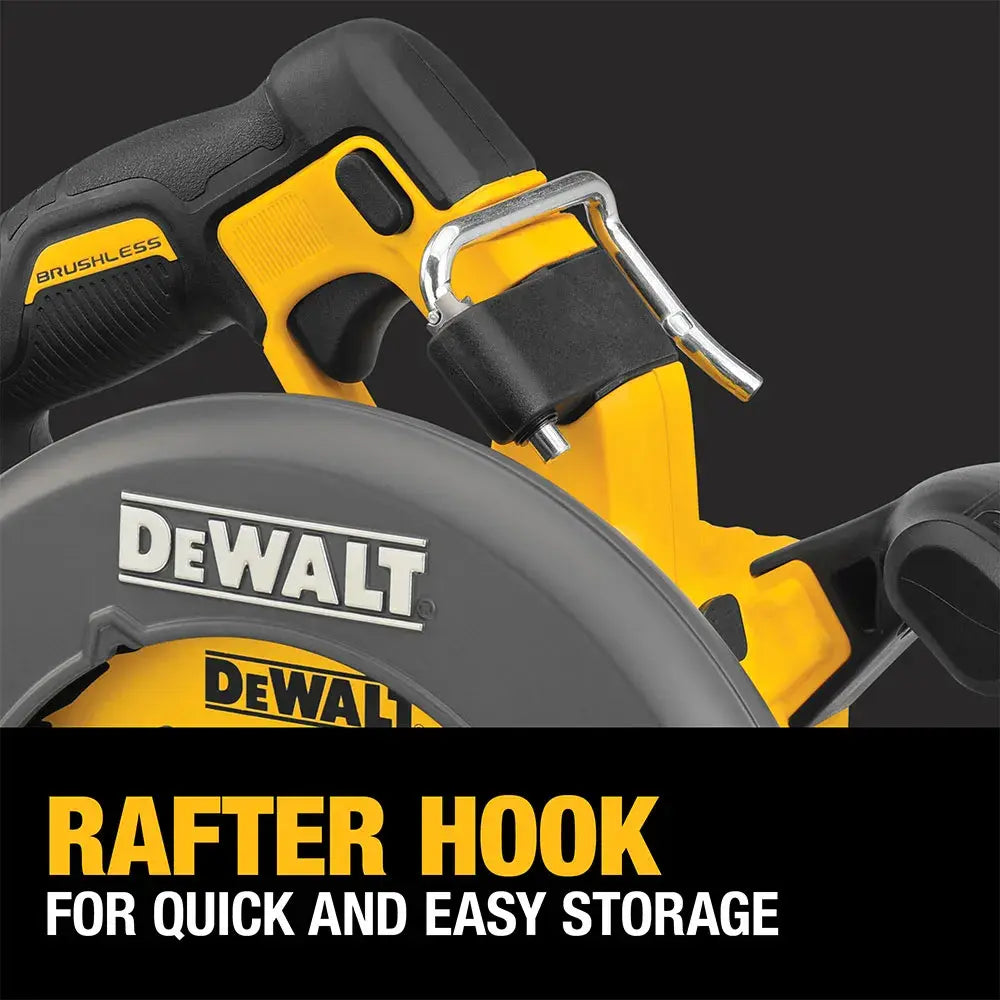 DEWALT DCS578B 60V MAX* Brushless Cordless 7-1/4-in. Circular Saw with Electronic Brake (Tool Only)