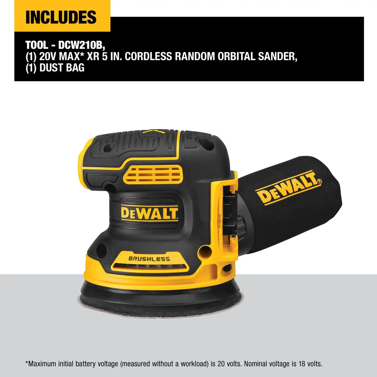 DEWALT DCW210B DEWALT® 20V MAX* XR 5